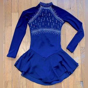 Figure skating dress for 10 year old girl